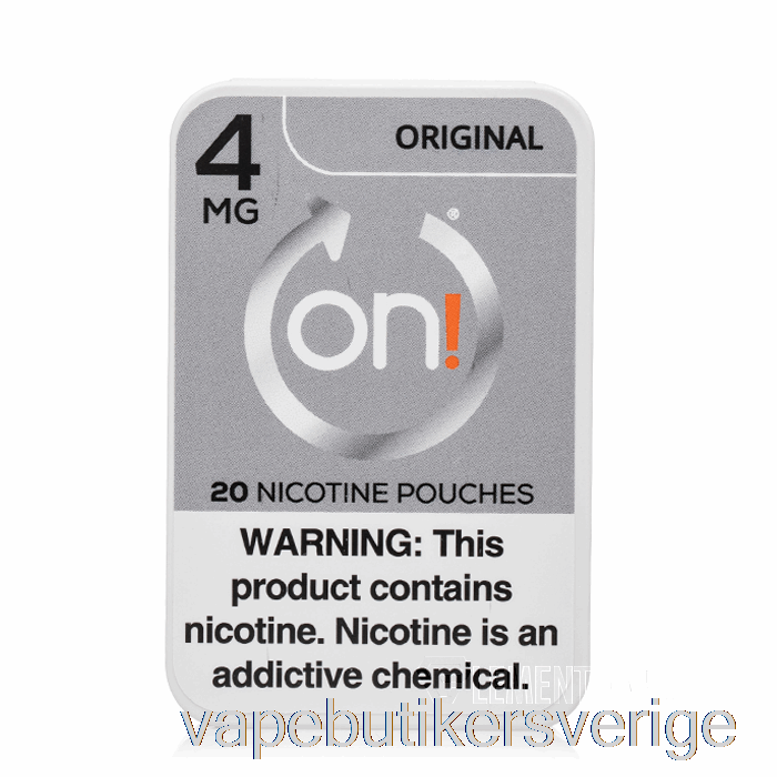 Vape Sverige På! Nikotinpåsar - Original 4mg